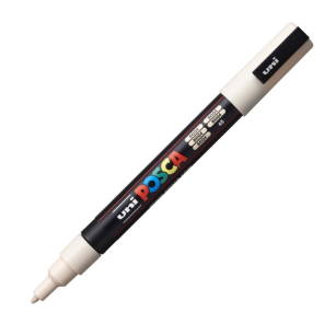 UNI - MARKER POSCA PC-3M - BEŻOWY 45