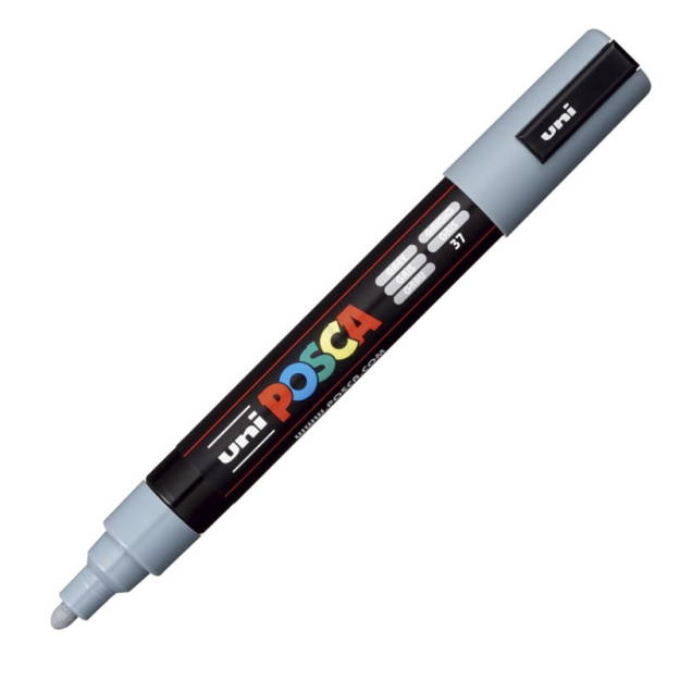 UNI - MARKER POSCA PC-5M - SZARY 37
