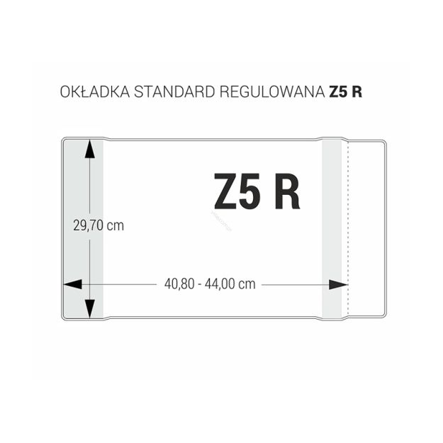 BIURFOL - OKŁADKA - 297mm - Z5 - REGULOWANA B