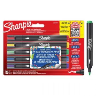 SHARPIE - MARKER AKRYLOWY - 5 KOLORÓW