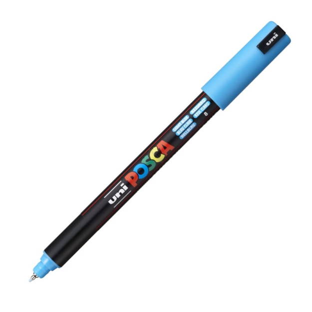 UNI - MARKER POSCA PC-1MR - JASNO NIEBIESKI 8