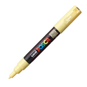 UNI - MARKER POSCA PC-1M - SŁOMIANY ŻÓŁTY 73