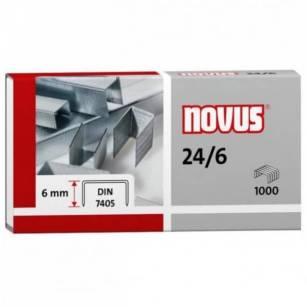 NOVUS - ZSZYWKI 24/6 - 1000szt op