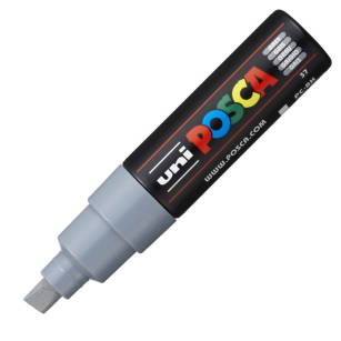 UNI - MARKER POSCA PC-8K - SZARY 37