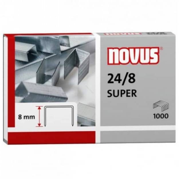 NOVUS - ZSZYWKI 24/8 - 1000szt op