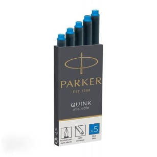 PARKER NABOJE DO PIÓR NIEBIESKIE - 5szt op