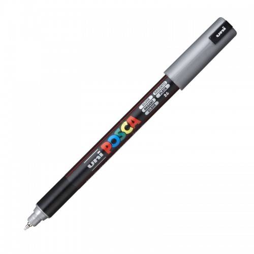 UNI - MARKER POSCA PC-1MR - SREBRNY 26