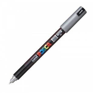 UNI - MARKER POSCA PC-1MR - SREBRNY 26