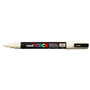 UNI - MARKER POSCA PC-3M - KOŚĆ SŁONIOWA IVORY 46