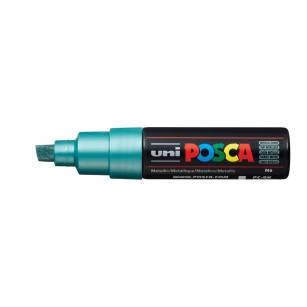 UNI - MARKER POSCA PC-8K - METALICZNY ZIELONY M6