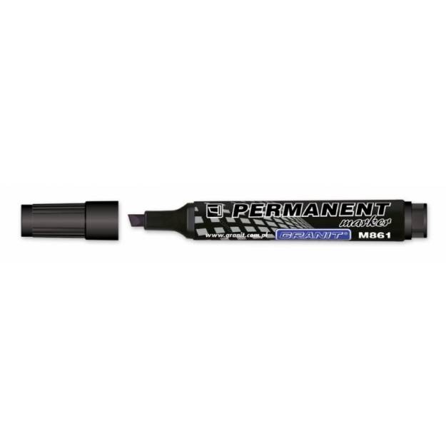 GRANIT - MARKER WODOODPORNY Ś/KONC - CZARNY