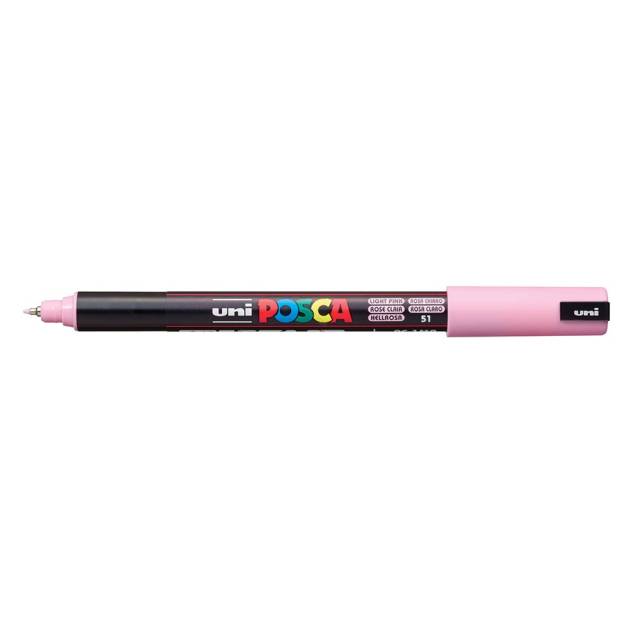 UNI - MARKER POSCA PC-1MR - PASTELOWY RÓŻOWY