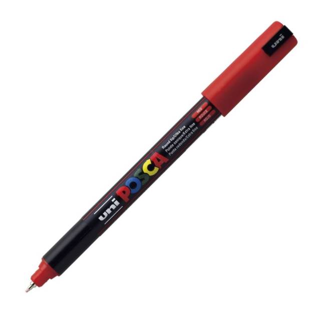UNI - MARKER POSCA PC-1MR - CZERWONY 15