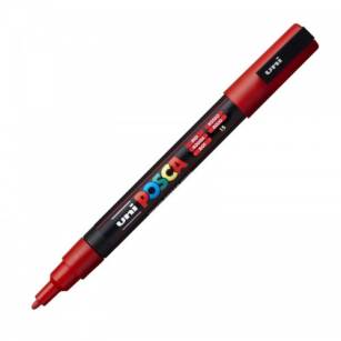 UNI - MARKER POSCA PC-3M - CZERWONY 15