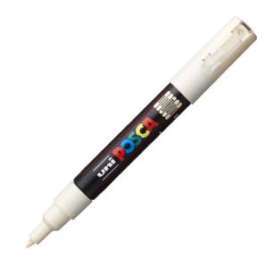UNI - MARKER POSCA PC-1M - KOŚĆ SŁONIOWA 46