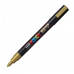 UNI - MARKER POSCA PC-3M - ZŁOTY 25