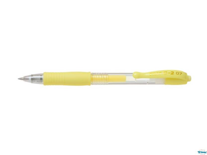PILOT - DŁUGOPIS ŻEL - G2 - BL-G2-7 - 0,7 - ŻÓŁTY