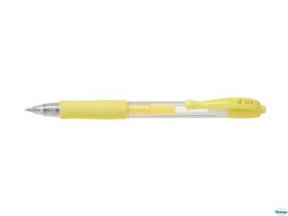PILOT - DŁUGOPIS ŻEL - G2 - BL-G2-7 - 0,7 - ŻÓŁTY