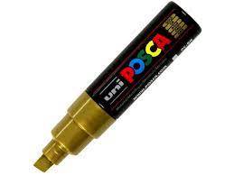 UNI - MARKER POSCA PC-8K - ZŁOTY 25