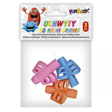 FUN&JOY - UCHWYT DO NAUKI PISANIA - 3szt