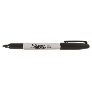 SHARPIE - MARKER PERMANENTNY CZARNY - CIENKI