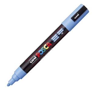 UNI - MARKER POSCA PC-5M - BŁĘKITNY 48