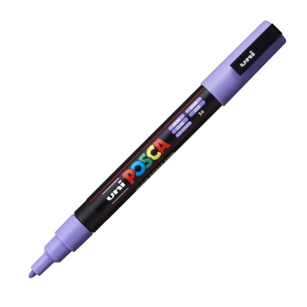 UNI - MARKER POSCA PC-3M - LILIOWY 34