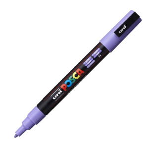 UNI - MARKER POSCA PC-3M - LILIOWY 34
