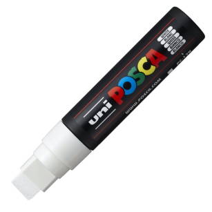 UNI - MARKER POSCA PC-17K - BIAŁY 1