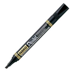 PENTEL - MARKER PERNAMENTNY - Ś/K - N860 - CZARNY