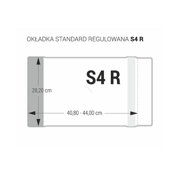 BIURFOL - OKŁADKA - 282mm - S4 - REGULOWANA B