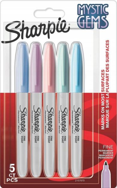 SHARPIE - MARKER FINE MYSTIC GEMS 5 KOLORÓW