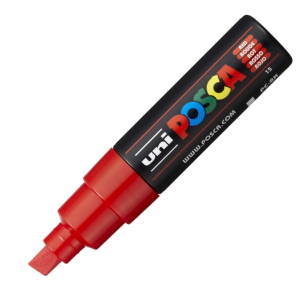 UNI - MARKER POSCA PC-8K - CZERWONY 15