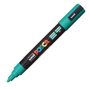 UNI - MARKER POSCA PC-5M - SZMARAGDOWY 31