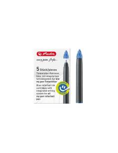 HERLITZ NABOJE DO PIÓRA KULKOWEGO MY.PEN - L  5szt
