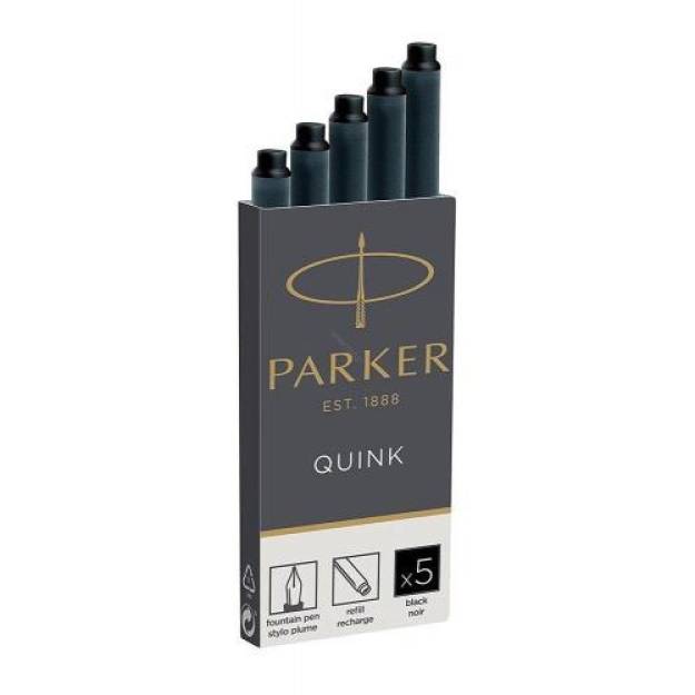 PARKER NABOJE DO PIÓR CZARNE - 5szt op