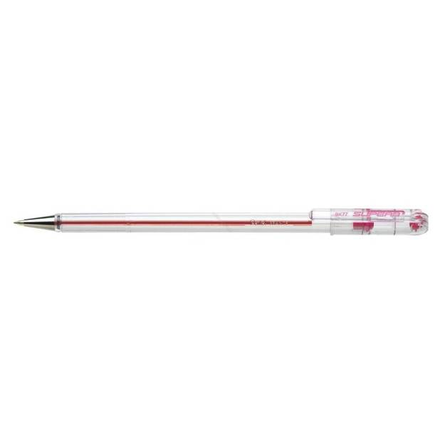 PENTEL - DŁUGOPIS - BK77 - CZERWONY